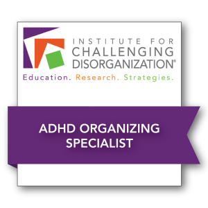 ICD ADHD Organizing Specialist